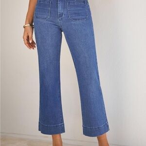Classic Blue Women's Flare Jeans